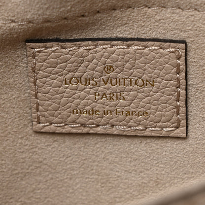 Louis Vuitton Grained Calfskin Lockme Tender Greige 6 of 9