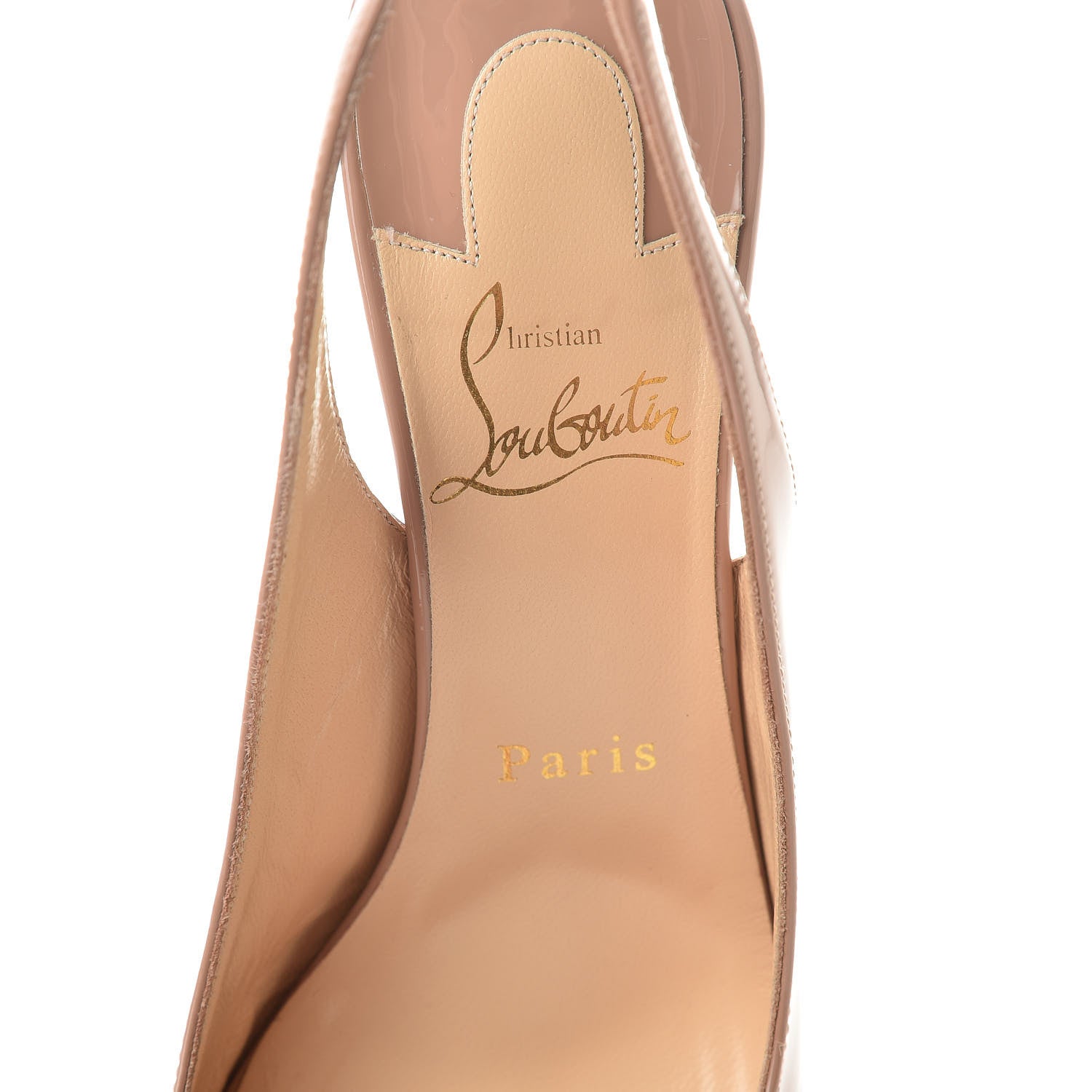 Christian Louboutin Patent Clare Sling 80 Pumps 37 Antoinette 8 of 11