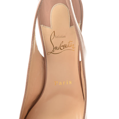 Christian Louboutin Patent Clare Sling 80 Pumps 37 Antoinette 8 of 11