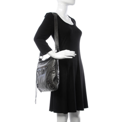 Balenciaga Chevre Classic Hardware Flat Messenger Black 2 of 9