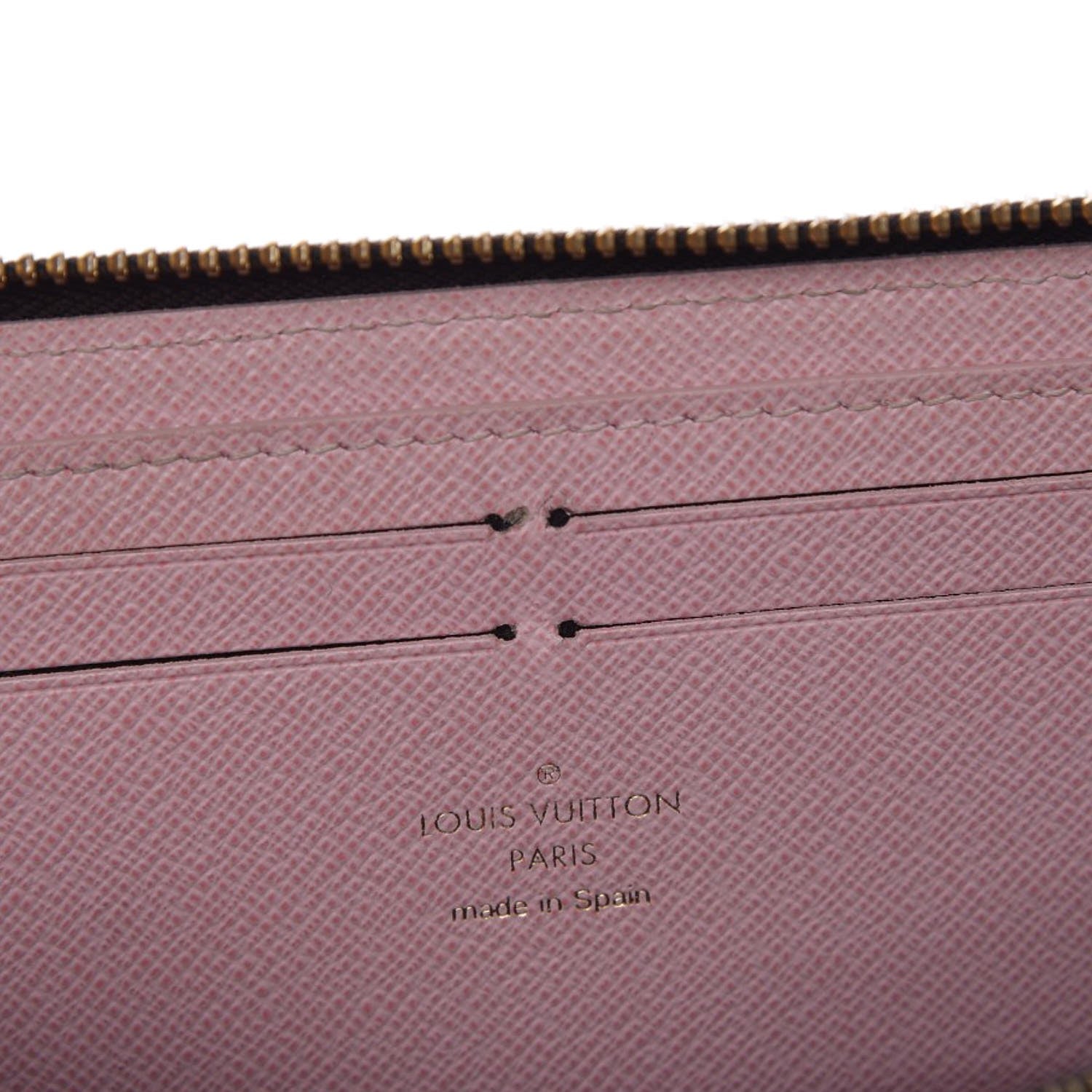 Louis Vuitton Monogram Clemence Wallet Rose Ballerine 14 of 24
