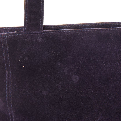 Chanel Suede CC Shoulder Bag Purple 17 of 19