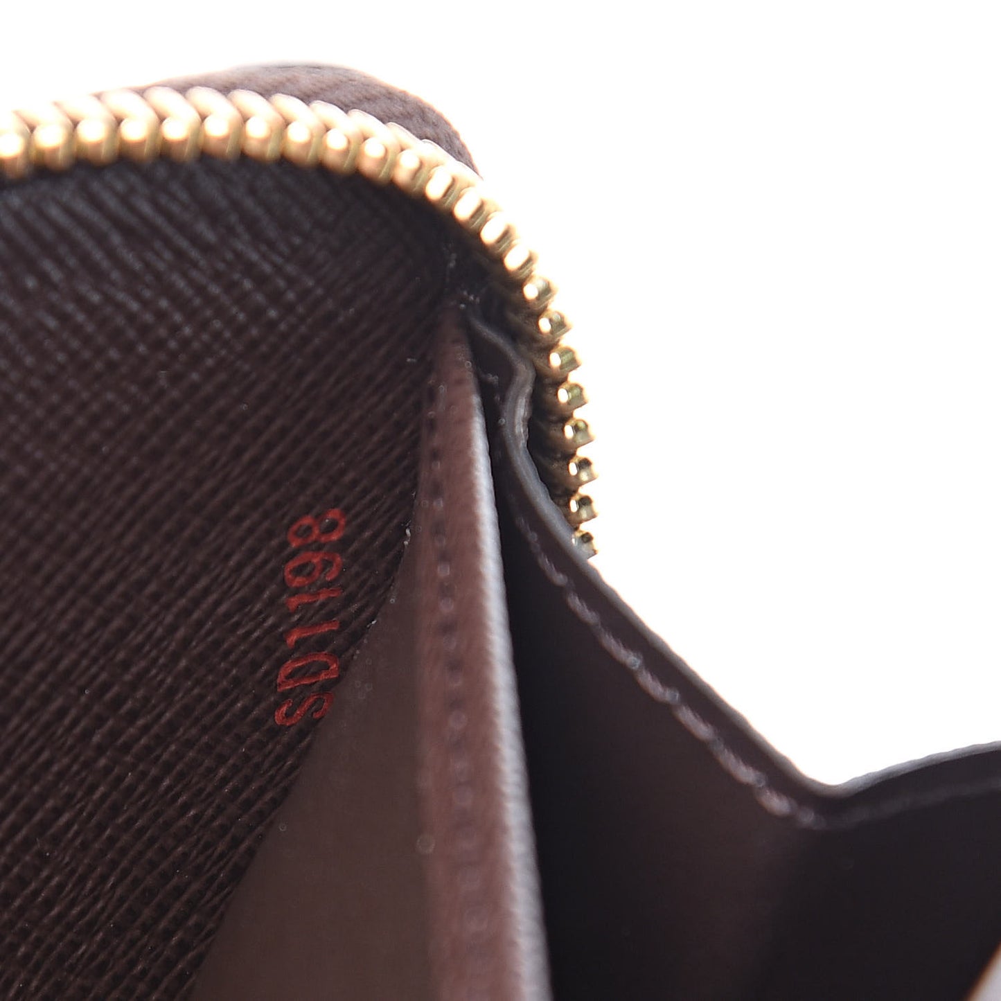 Damier Ebene Zippy Wallet