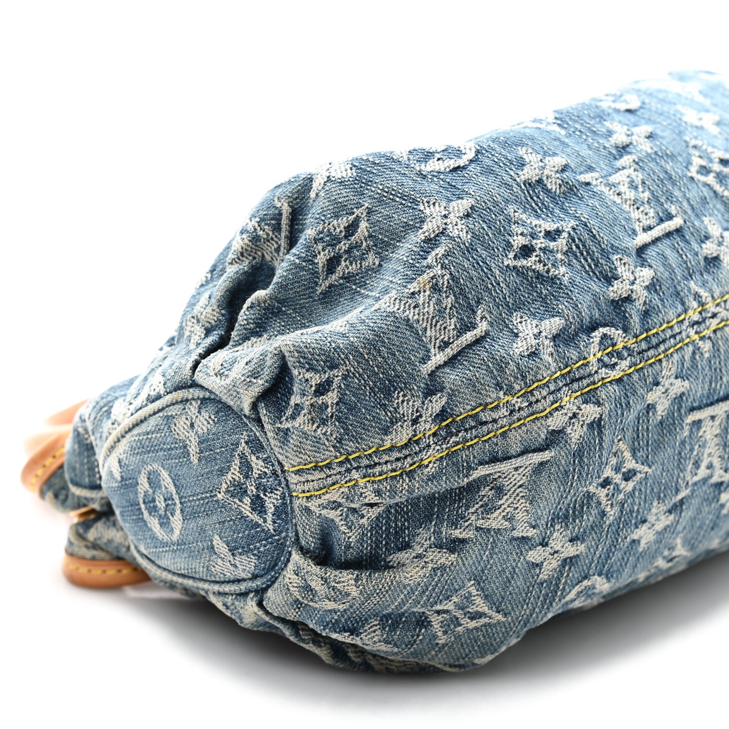 Louis Vuitton Monogram Denim Pleaty Blue 8 of 11
