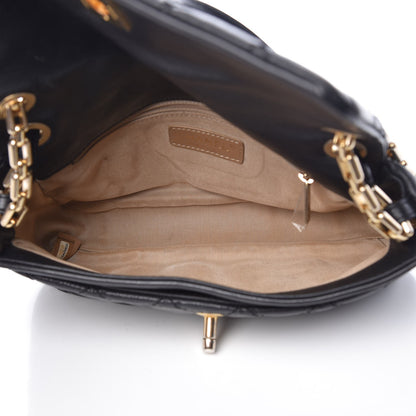 Chanel Calfskin Quilted Retro Chain Flap Black 5 of 9