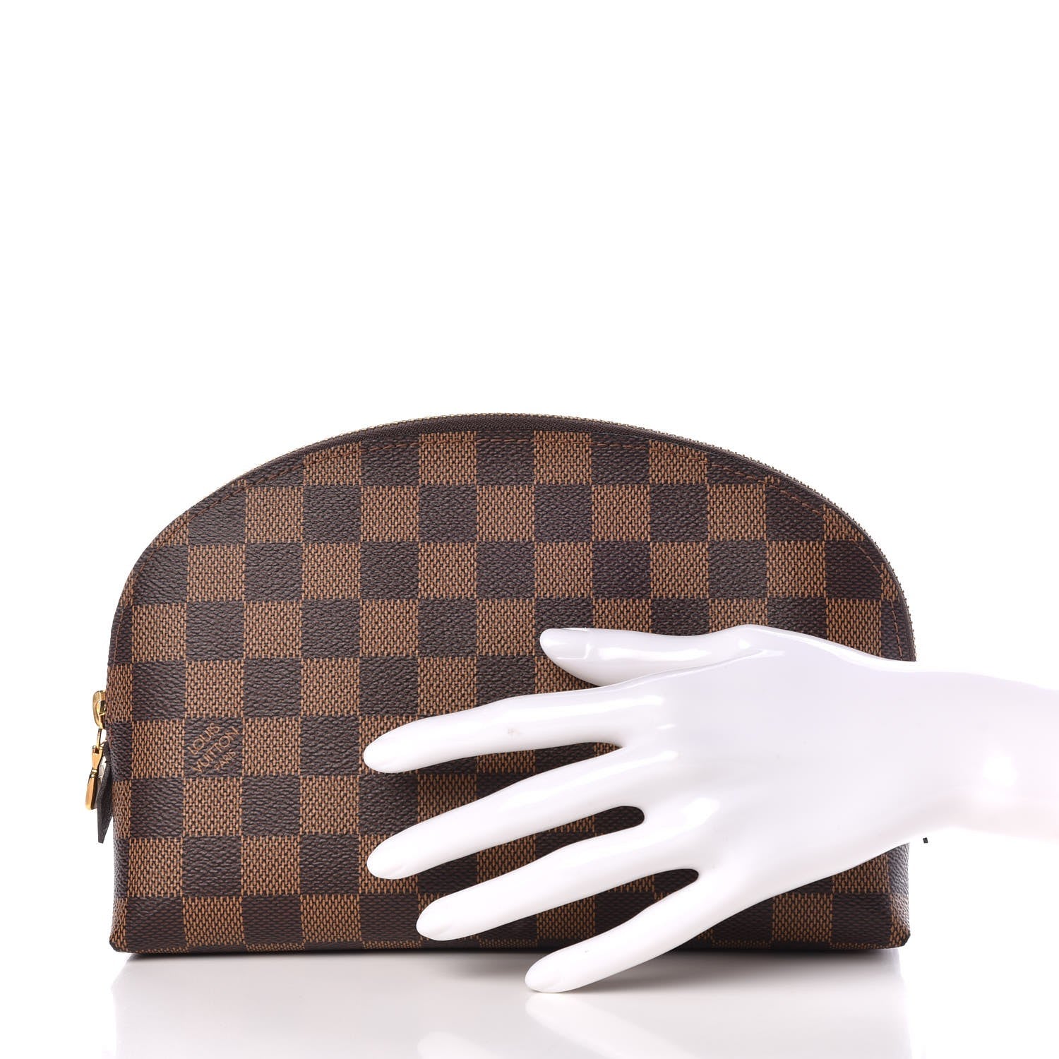 Louis Vuitton Damier Ebene Cosmetic Pouch GM 2 of 8