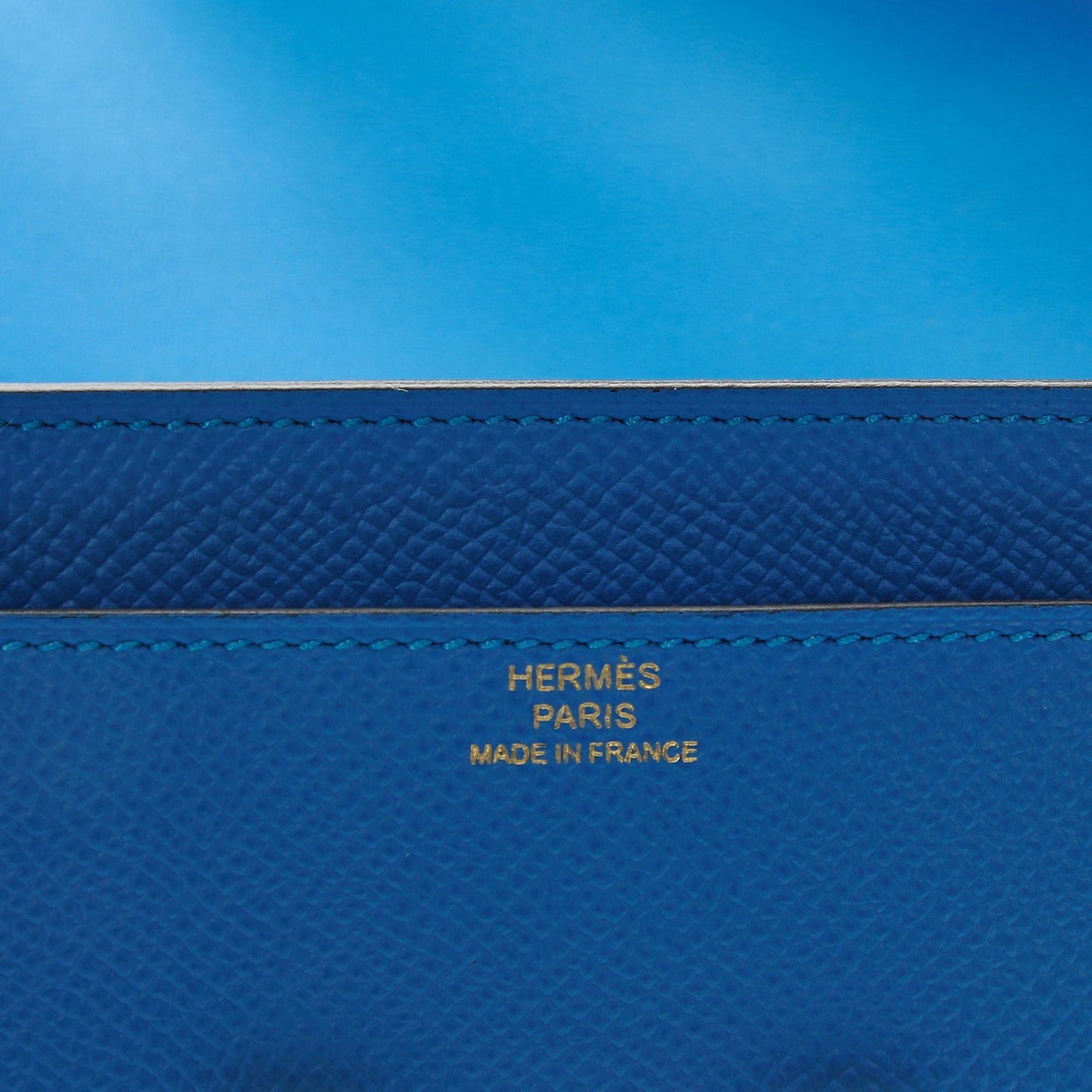 Epsom Constance Long Wallet Bleu Zanzibar
