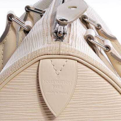 Louis Vuitton Epi Speedy 25 Ivory 6 of 8