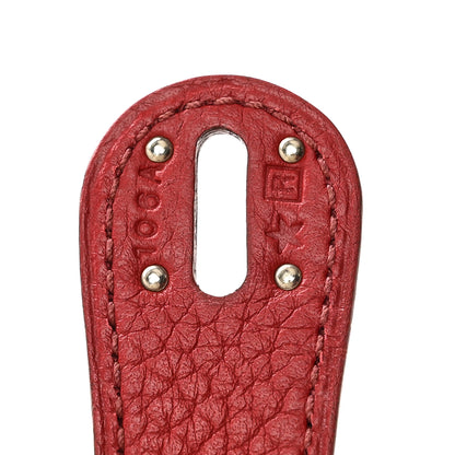 Hermes Taurillon Clemence Lindy 30 Rouge Garance 7 of 12
