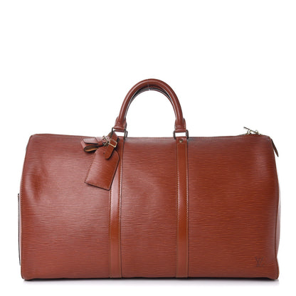 Louis Vuitton Epi Keepall 50 Kenyan Fawn 1 of 16