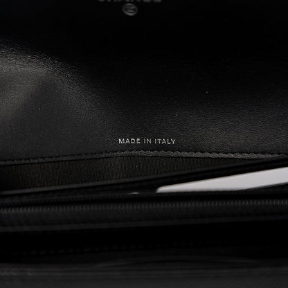 Chanel Caviar Timeless CC Large Flap Wallet Black 6 of 8