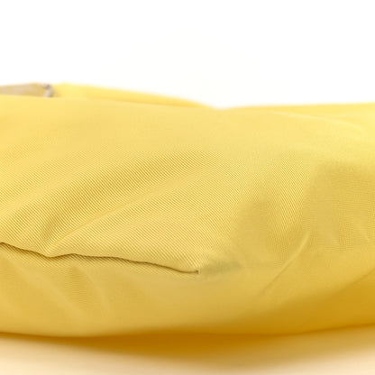 Prada Tessuto Nylon Flat Messenger Bag Light Yellow 9 of 10