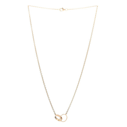 Cartier 18K Pink Gold Interlocking LOVE Necklace 3 of 7