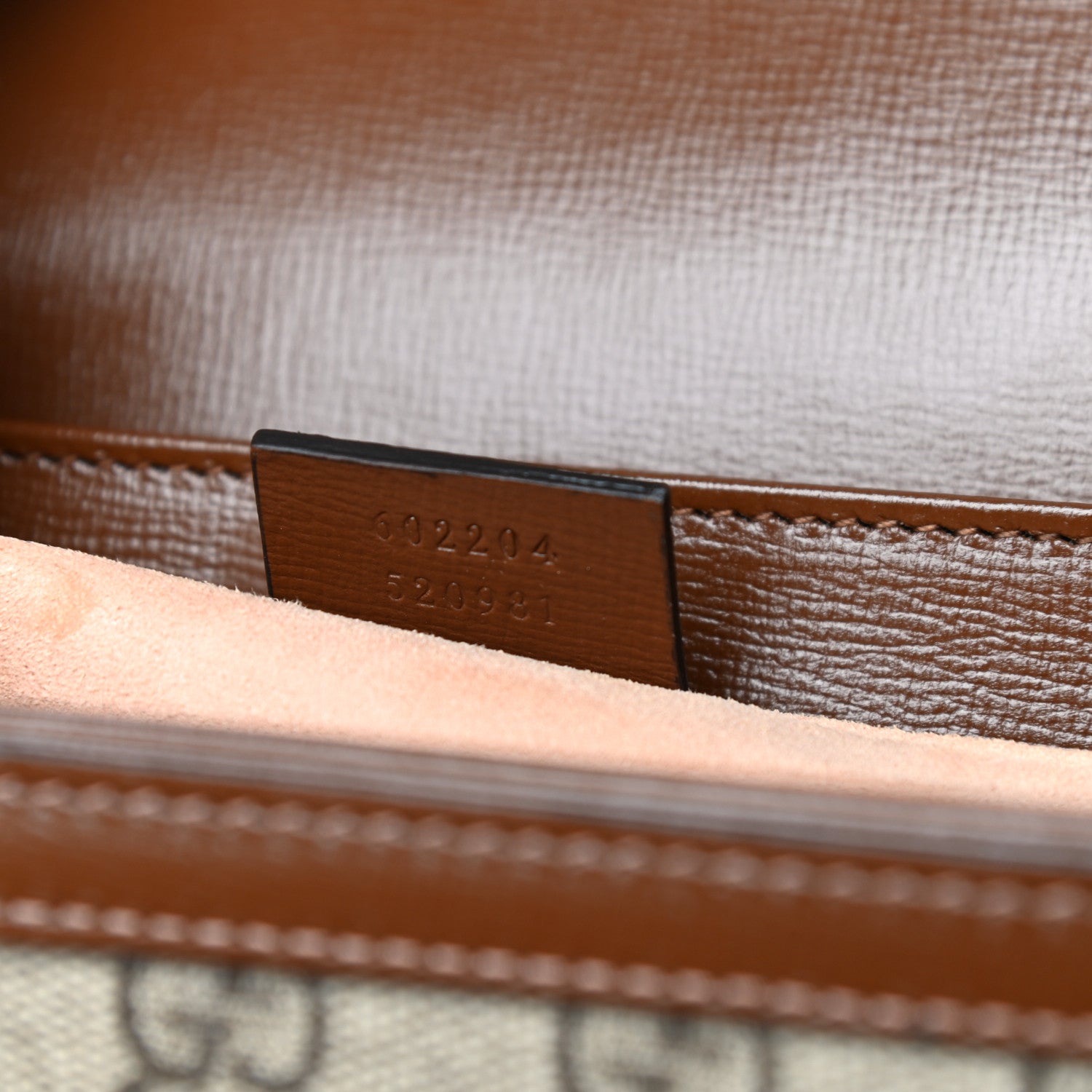 Gucci GG Supreme Monogram Horsebit 1955 Shoulder Bag Beige Brown Sugar 8 of 12