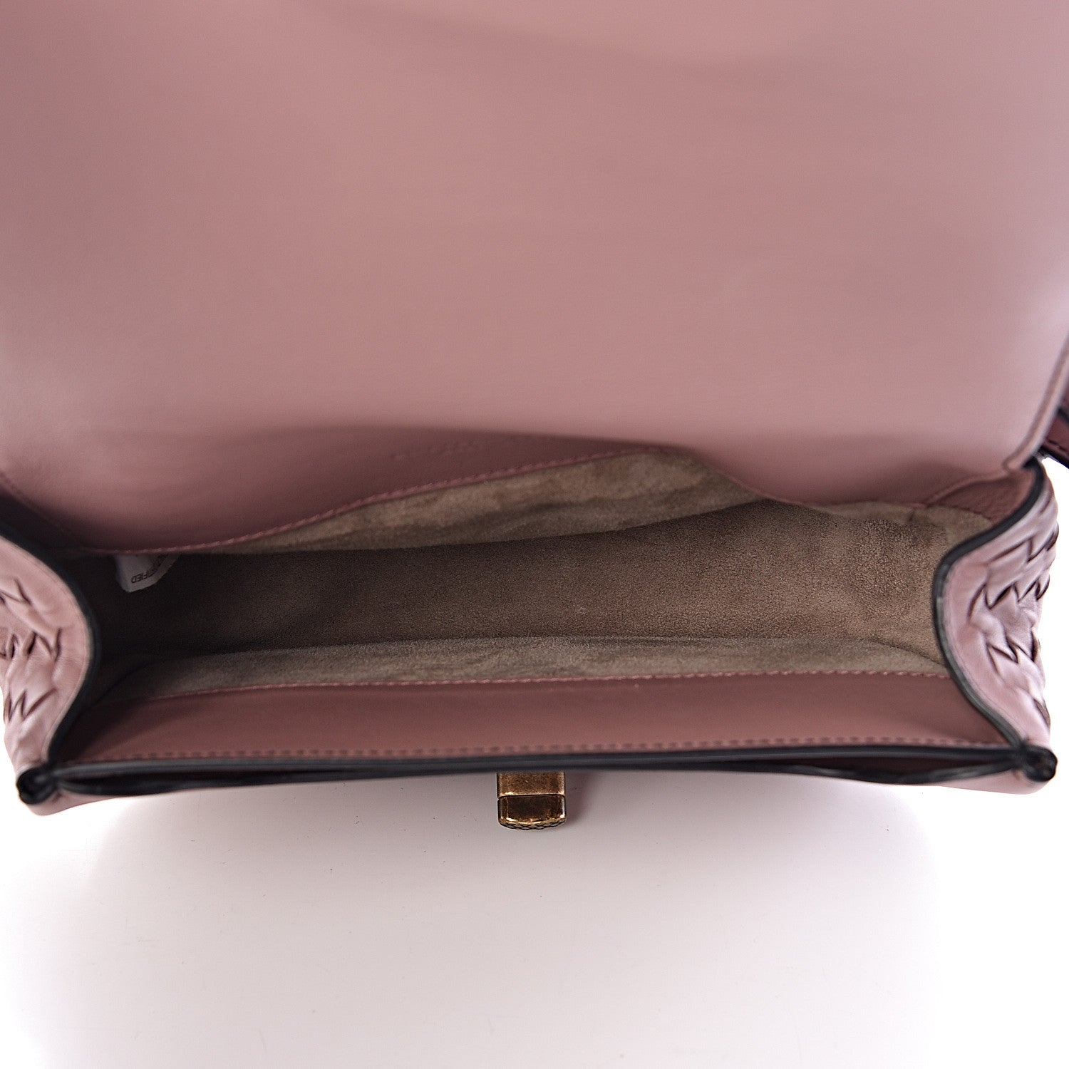 Bottega Veneta Nappa Intrecciato BV Luna Shoulder Bag Deco Rose 5 of 11