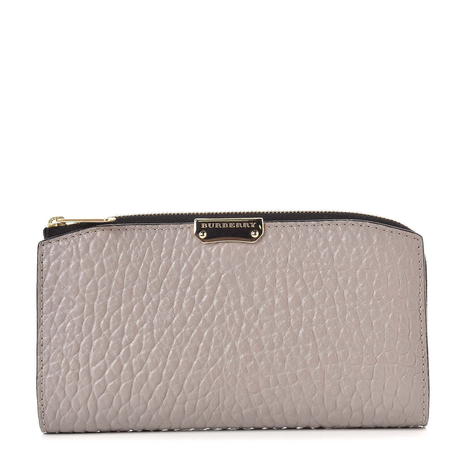 Burberry Heritage Grain Alvington Continental Wallet Pale Grey 1 of 10