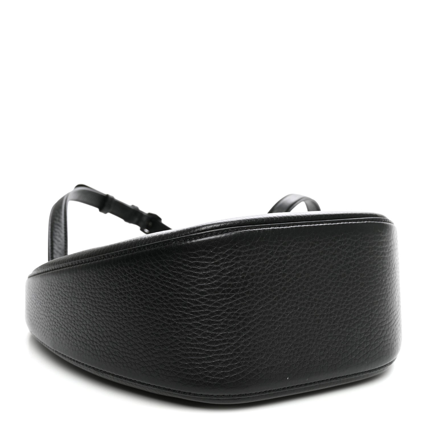 Valentino Garavani Grainy Calfskin Monochrome Small Vlogo Moon Hobo Bag Black 4 of 10
