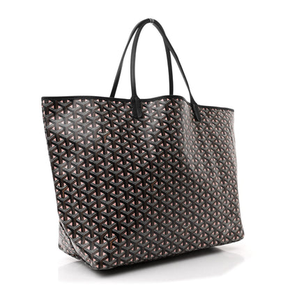 Goyard Goyardine Saint Louis Claire Voie GM Black Pink 4 of 12