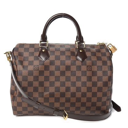 Louis Vuitton Damier Ebene Speedy Bandouliere 30 1 of 10