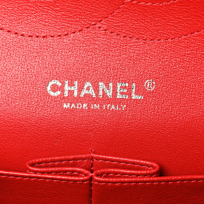Chanel Lambskin Quilted Jumbo Double Flap Red 5 of 9