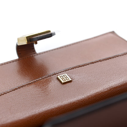 Givenchy Calfskin GV3 Long Wallet Chestnut 7 of 7