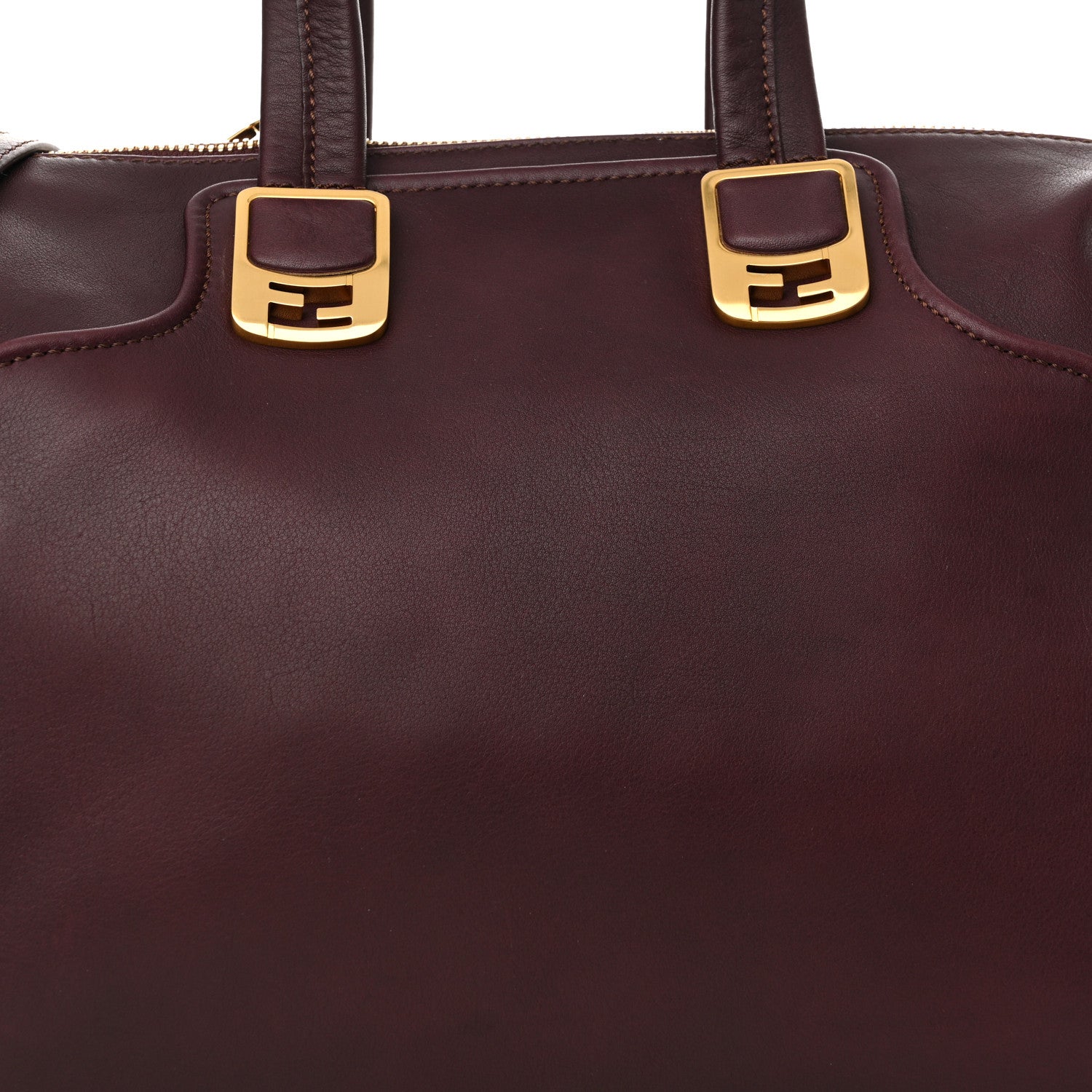 Fendi Vitello Dolce Marmol Large Chameleon Tote Ametista 8 of 10