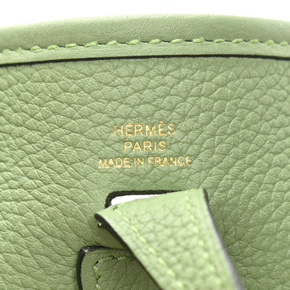 Hermes Taurillon Maurice Evelyne TPM Vert Criquet 7 of 11