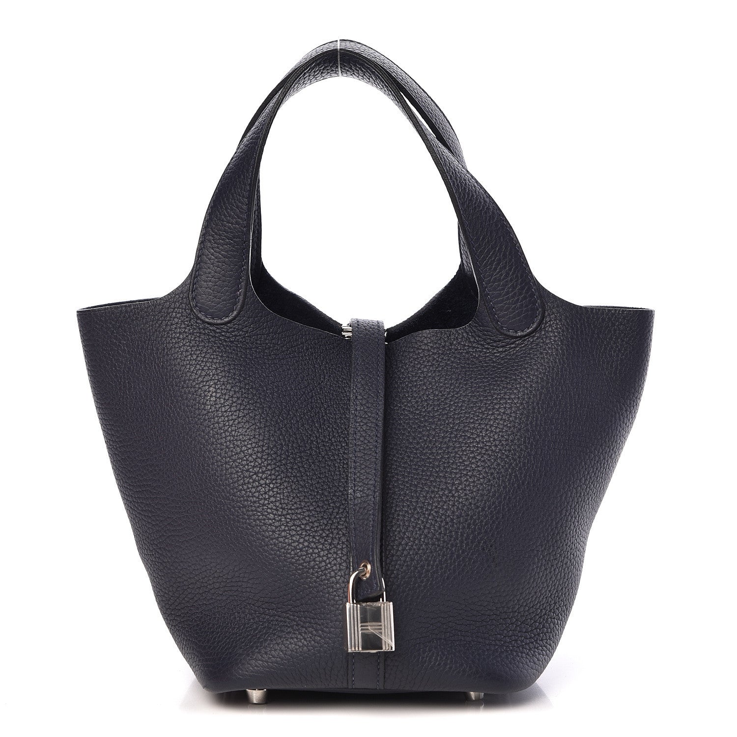 Hermes Taurillon Clemence Picotin Lock 18 PM Bleu Abysse 1 of 11
