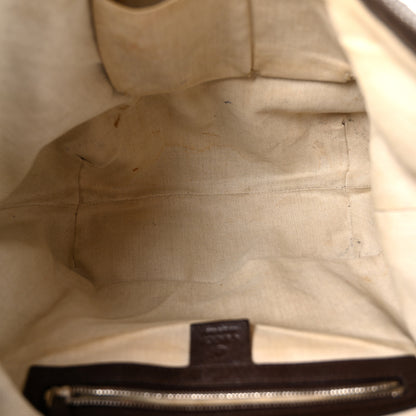 Gucci Guccissima Medium Techno Horsebit Hobo Brown 5 of 10
