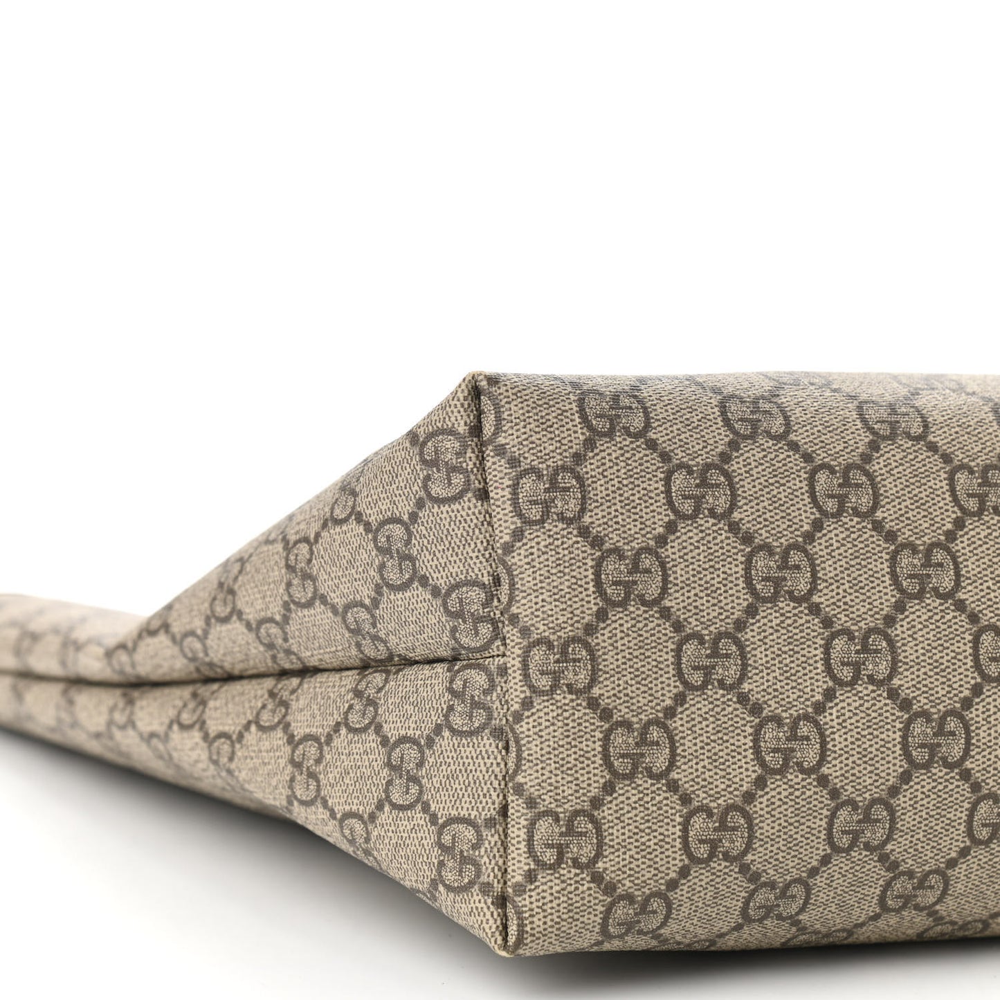 GG Plus Monogram Medium Signature Web Loop Tote Brown