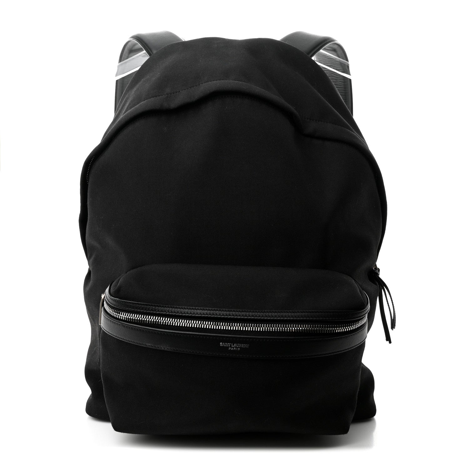 Saint Laurent Canvas Cit-E Backpack Black 1 of 17
