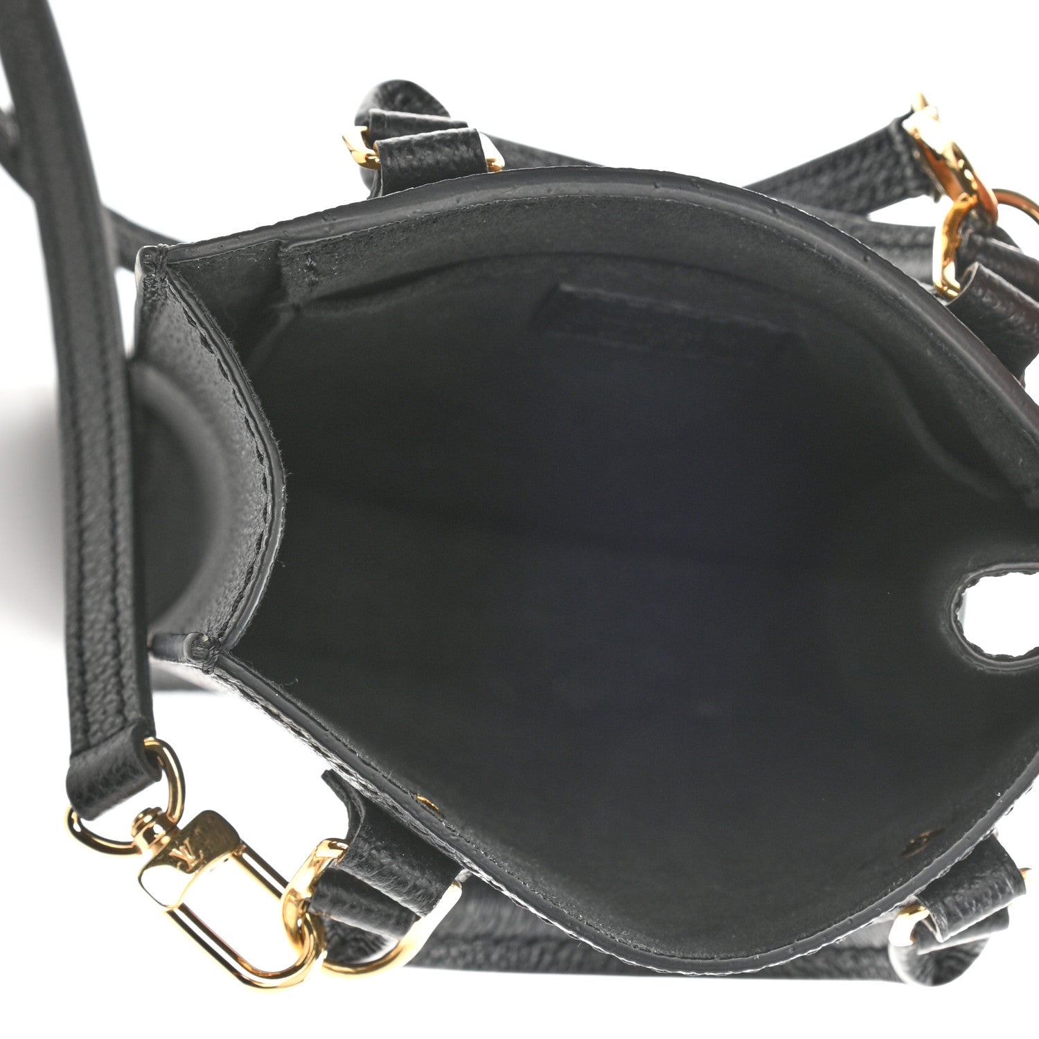 Louis Vuitton Empreinte Monogram Giant Petit Sac Plat Black 5 of 7