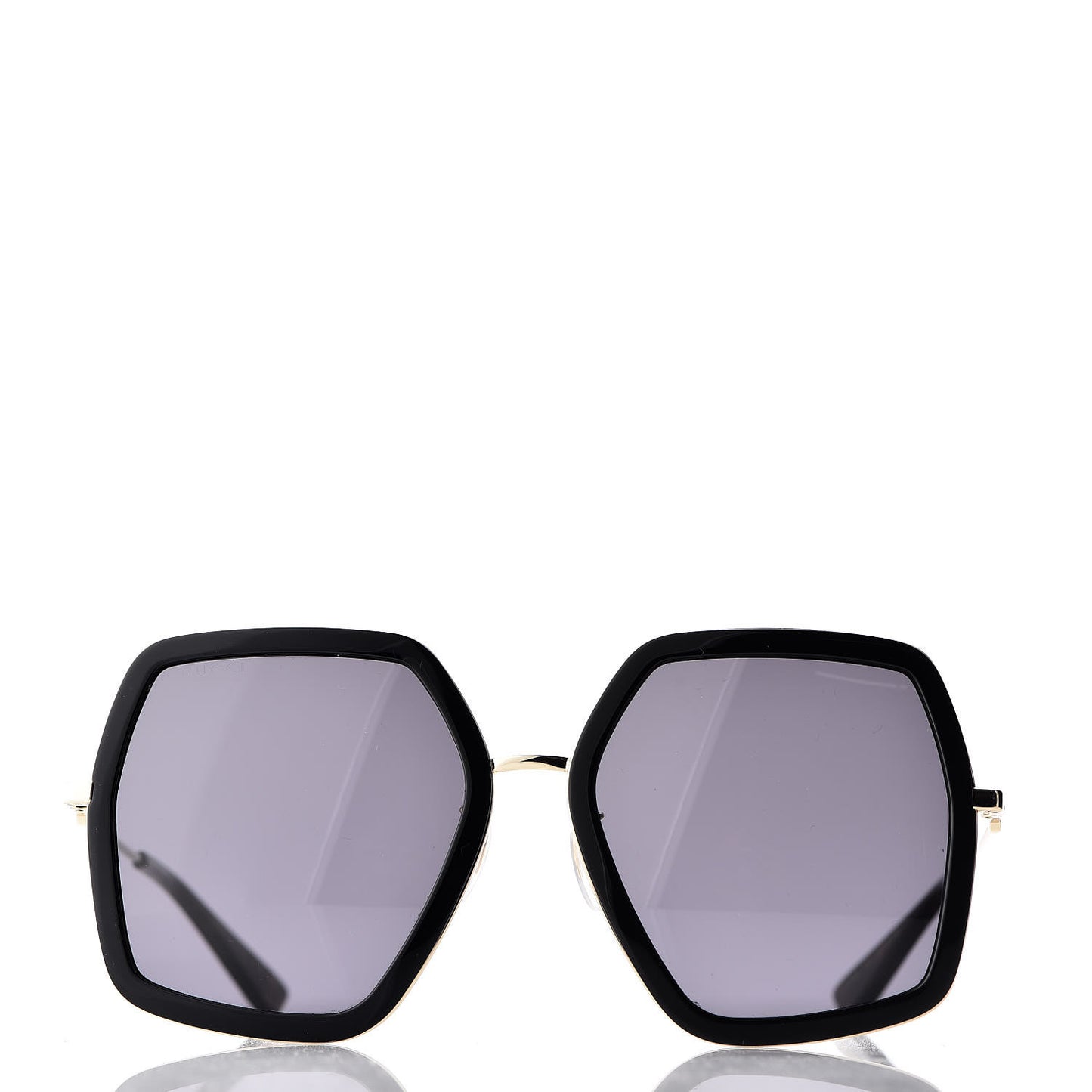 Acetate Oversize Square Frame GG0106S Sunglasses Black