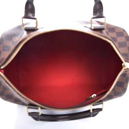 Louis Vuitton Damier Ebene Speedy 30 5 of 7
