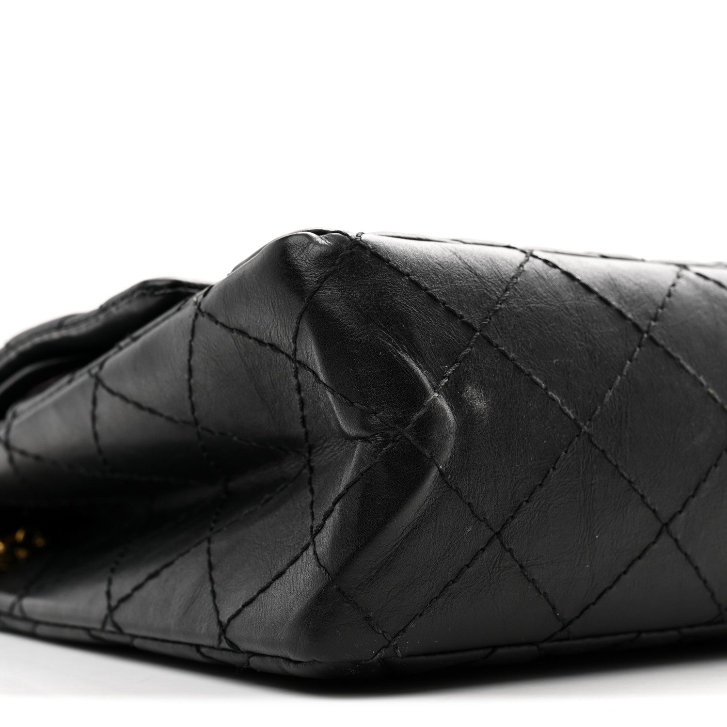 Chanel Aged Calfskin Quilted 2.55 Reissue 226 Flap Black 9 of 10