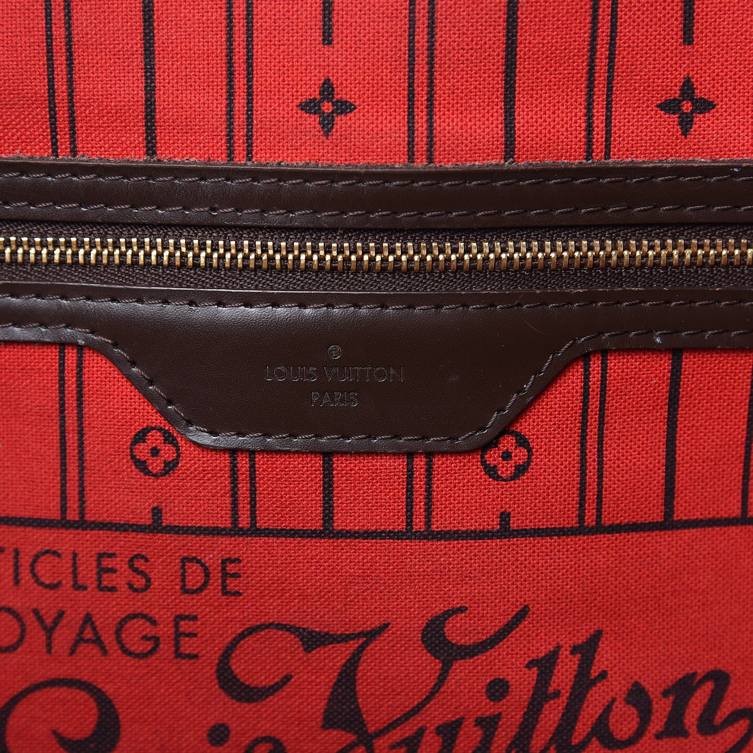Louis Vuitton Damier Ebene Neverfull MM 6 of 21