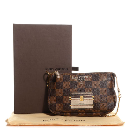 Louis Vuitton Damier Ebene Trunks and Locks Mini Pochette Accessories 8 of 8