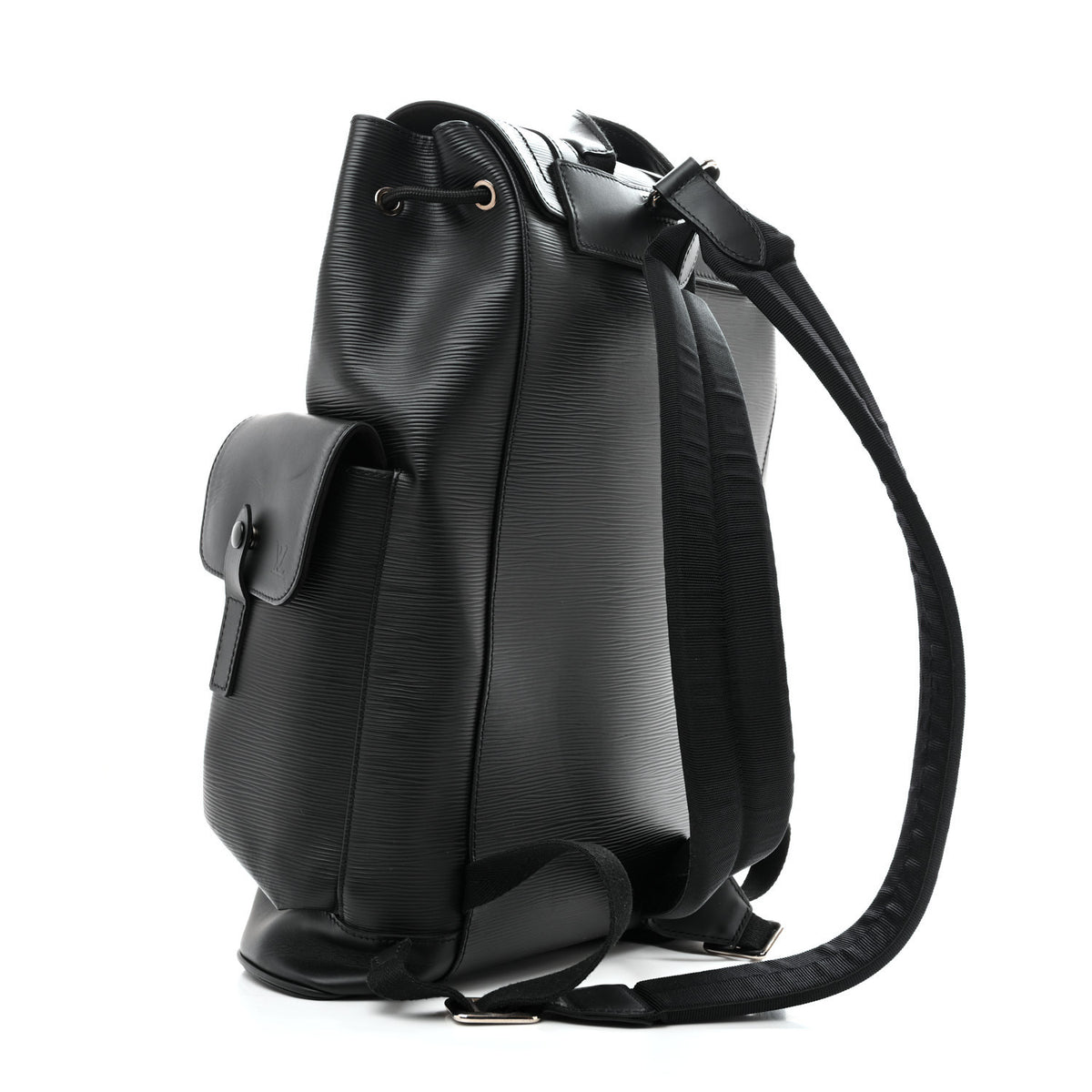 Louis Vuitton Epi Christopher Backpack PM Black 3 of 12