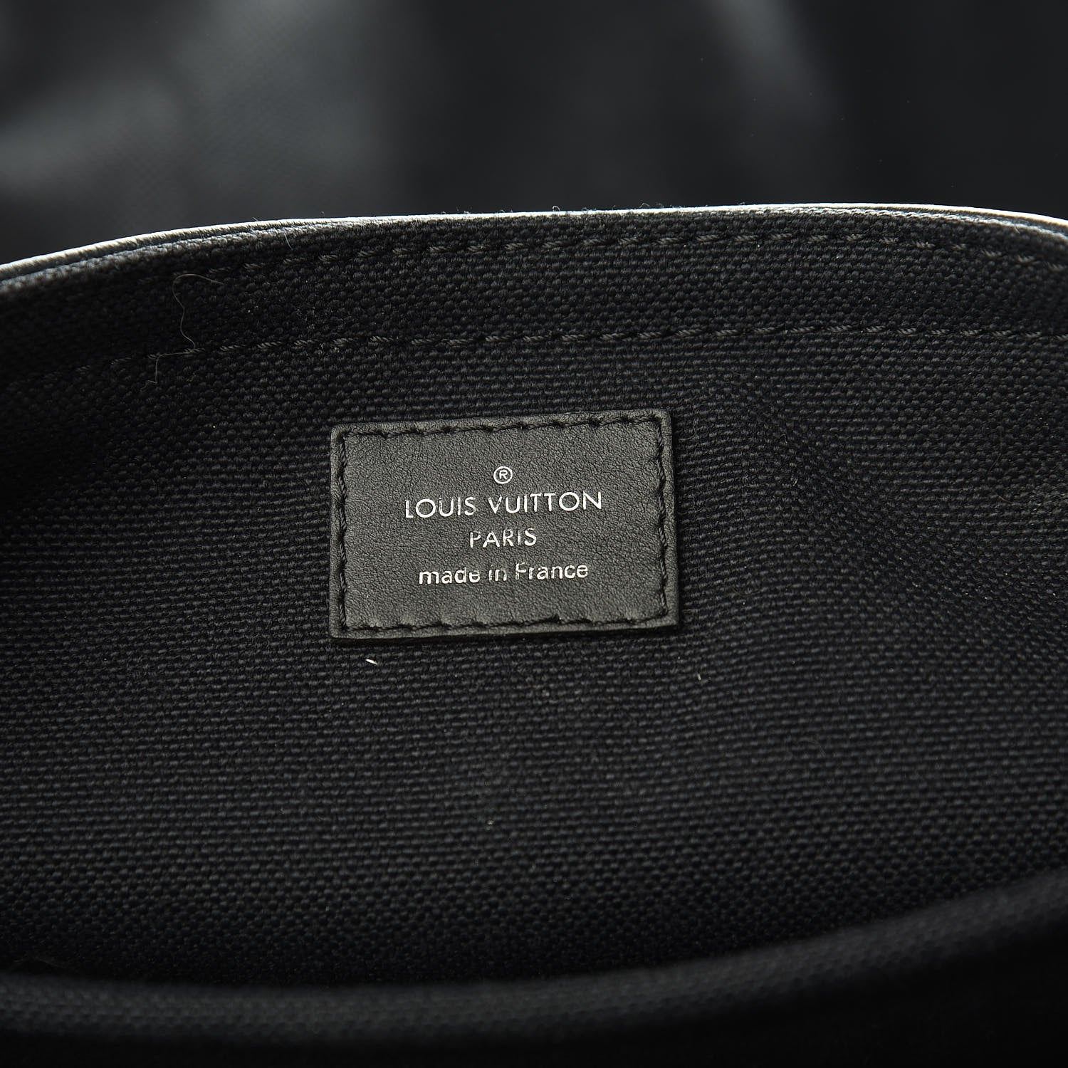 Louis Vuitton Utah Calfskin Canyon Backpack Blue Marine 6 of 11