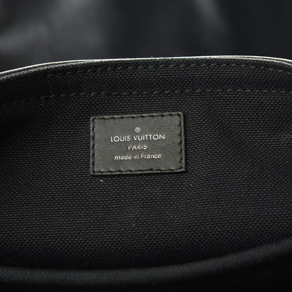 Louis Vuitton Utah Calfskin Canyon Backpack Blue Marine 6 of 11