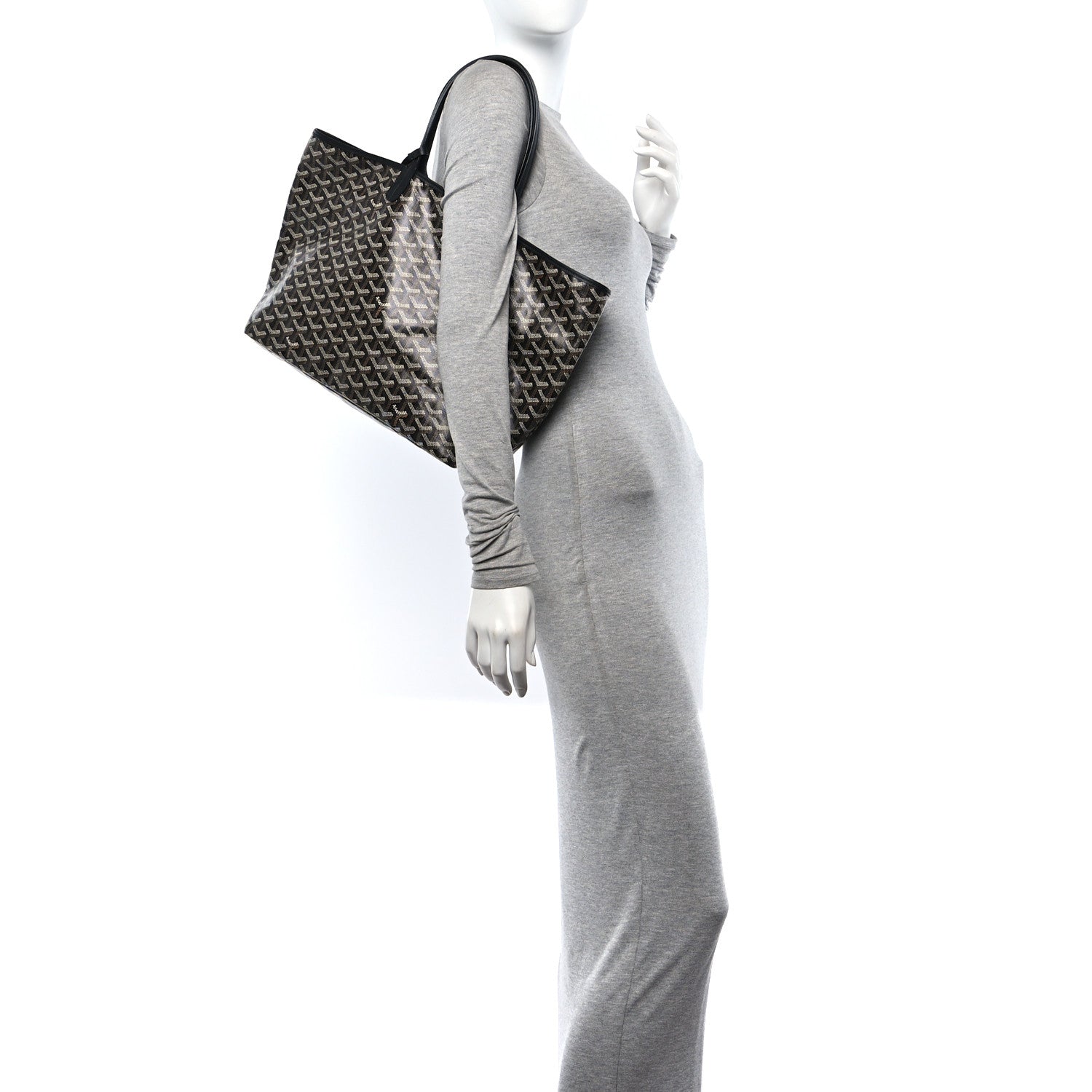 Goyard Goyardine Saint Louis PM Black 2 of 11