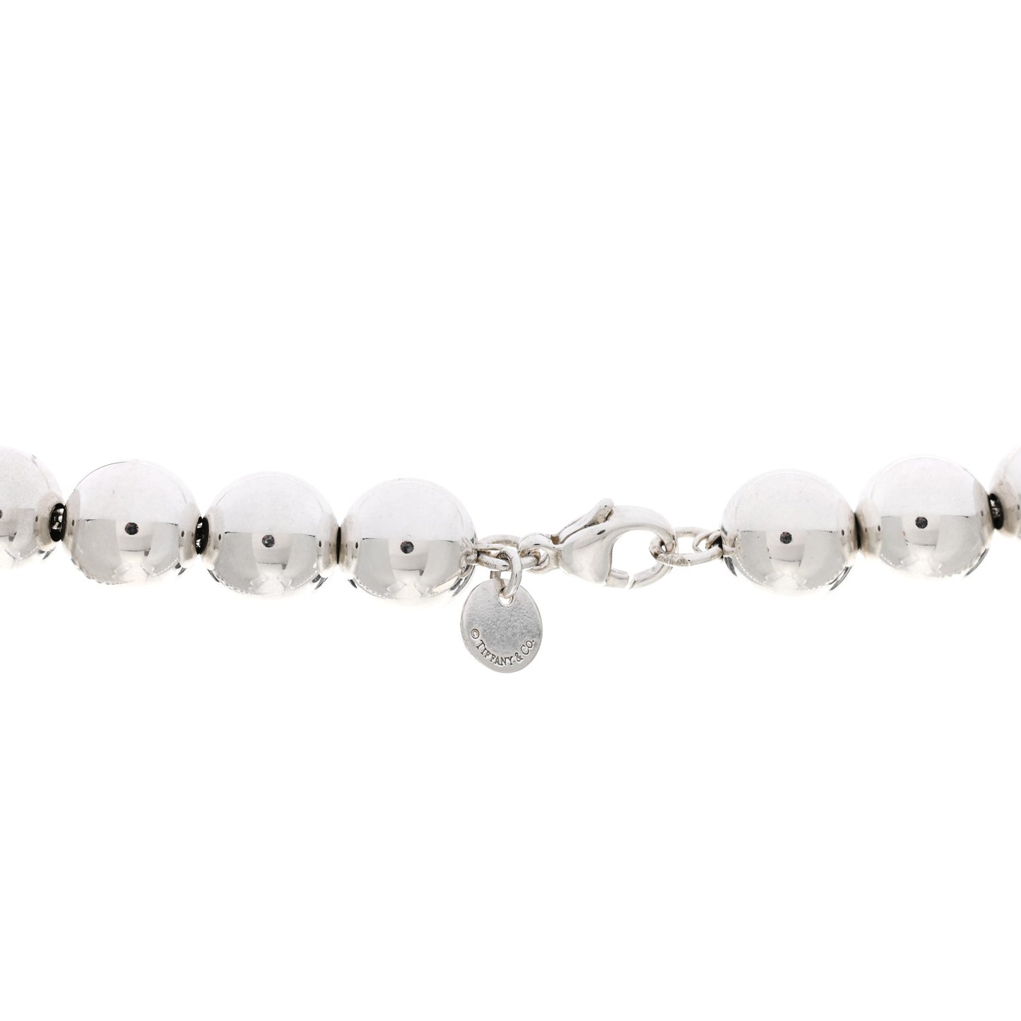 Sterling Silver 10mm HardWear Ball Necklace
