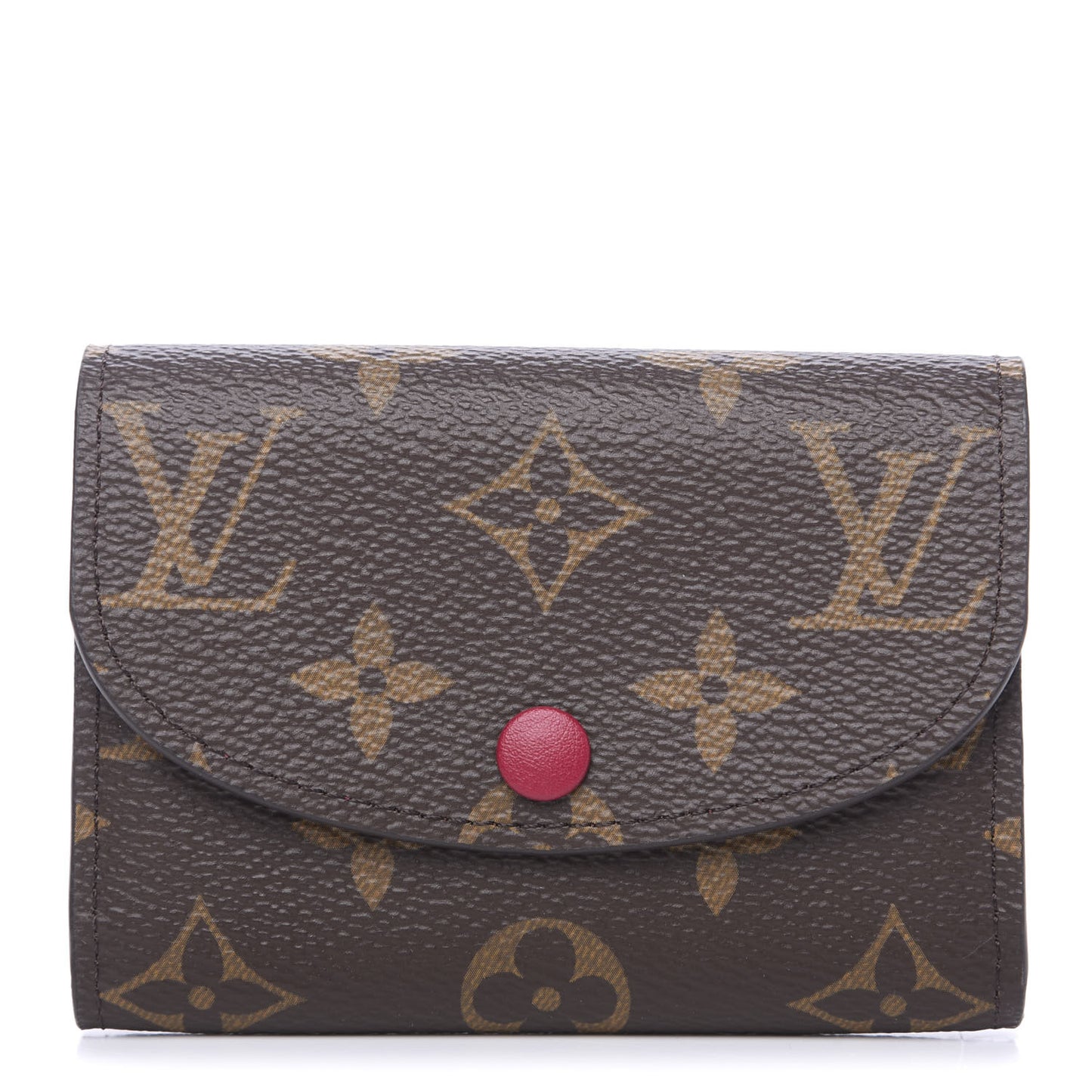 Monogram Rosalie Coin Purse Fuchsia