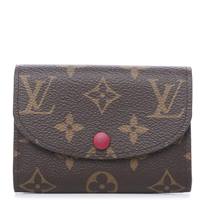 Louis Vuitton Monogram Rosalie Coin Purse Fuchsia 1 of 7