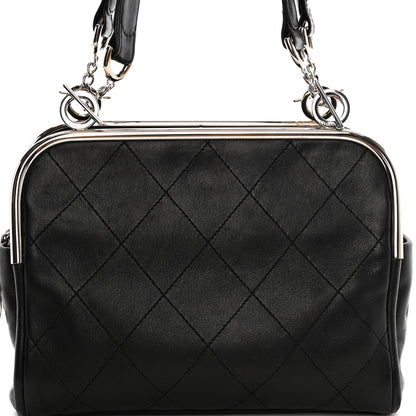 Chanel Lambskin Ultimate Soft Frame Bag Black 8 of 10