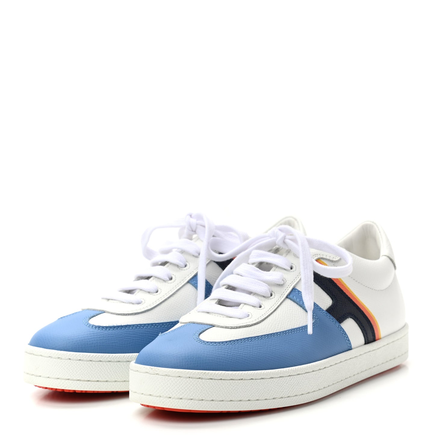 Epsom Womens Boomerang Sneakers 36 Bleu Allure Multicolor