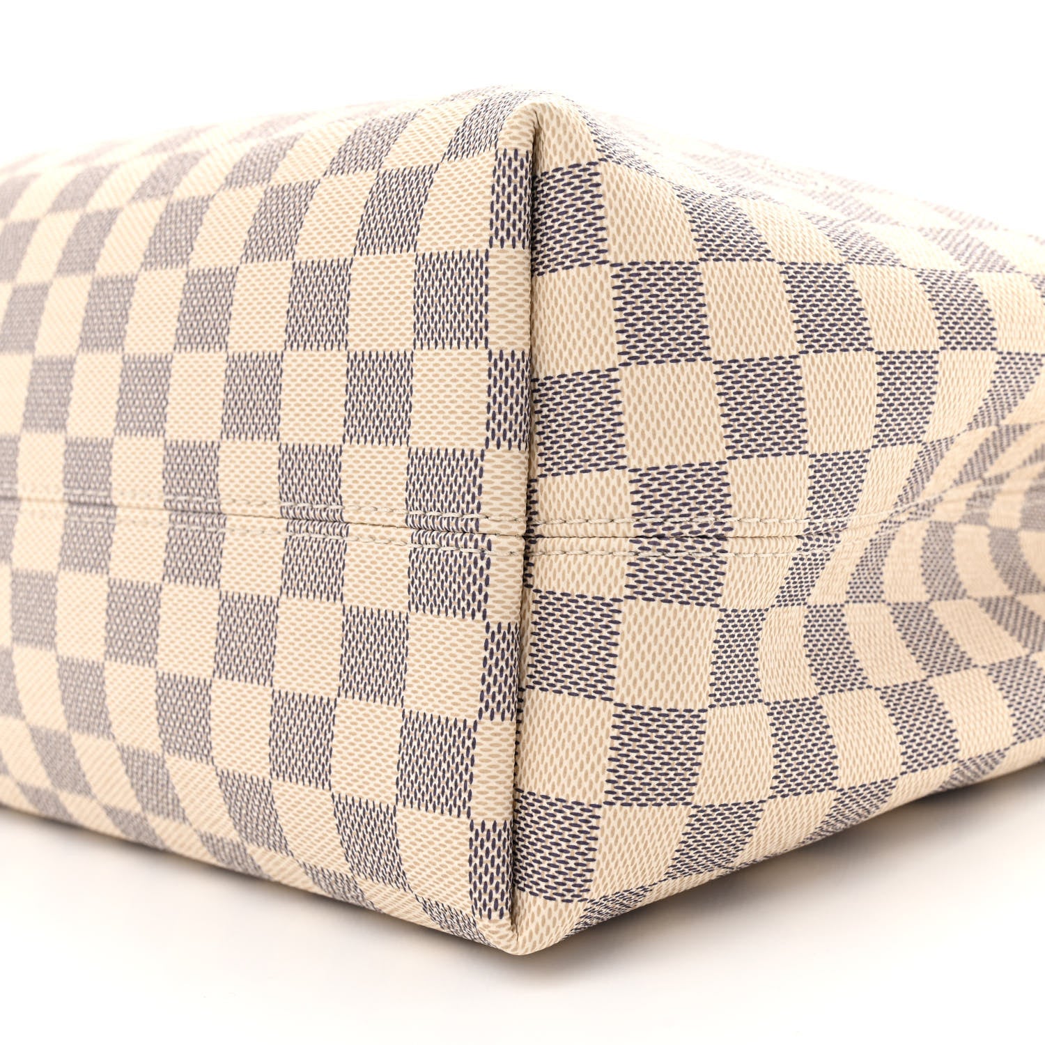 Louis Vuitton Damier Azur Graceful MM Rose Ballerine 9 of 9