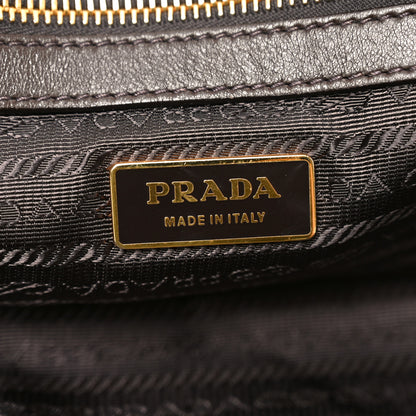 Prada Nappa Gaufre Dome Satchel Caffe 6 of 9