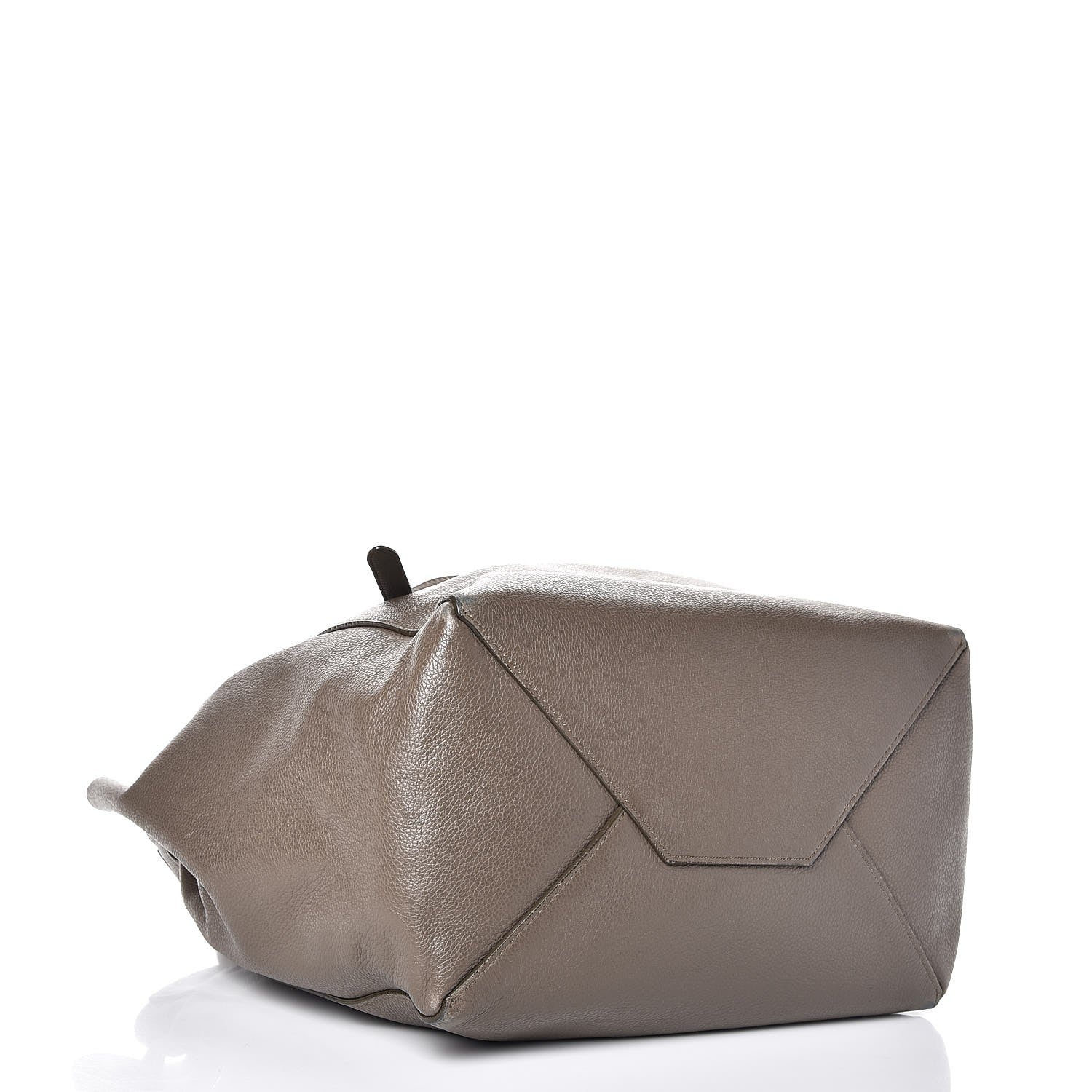 Celine Soft Grained Calfskin Small Belt Cabas Phantom Taupe 4 of 11