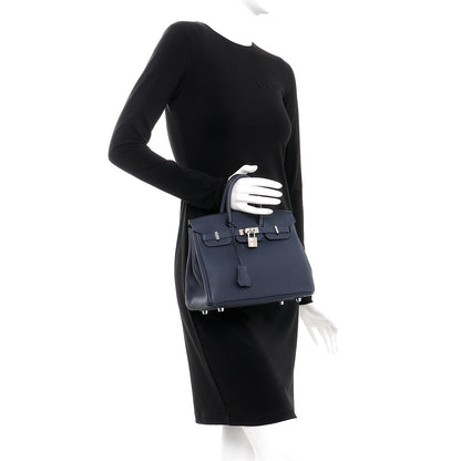 Hermes Togo Birkin 25 Bleu Nuit 2 of 37